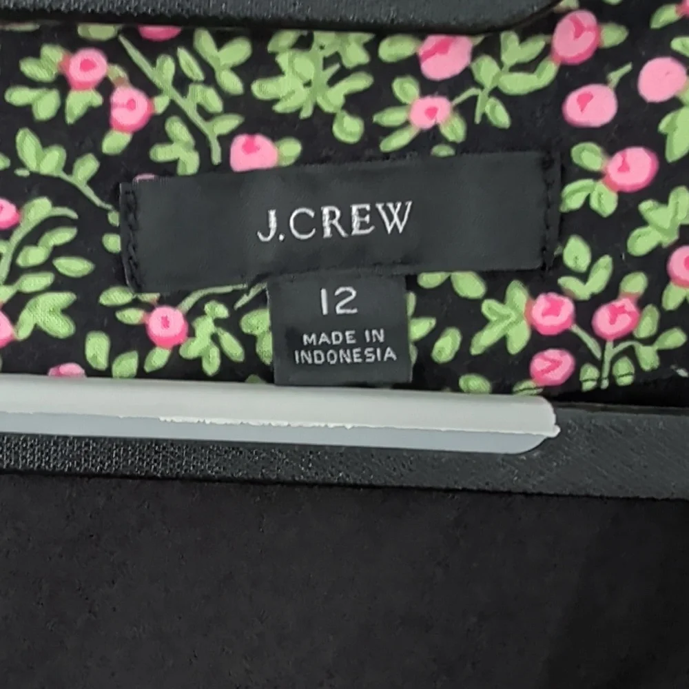 J Crew Sweetheart Neckline Floral Smocked Sleeve Midi Dress 12 - Picture 3 of 14